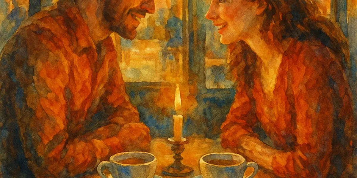 MBTI compatibility chart showing colour-coded type pairings