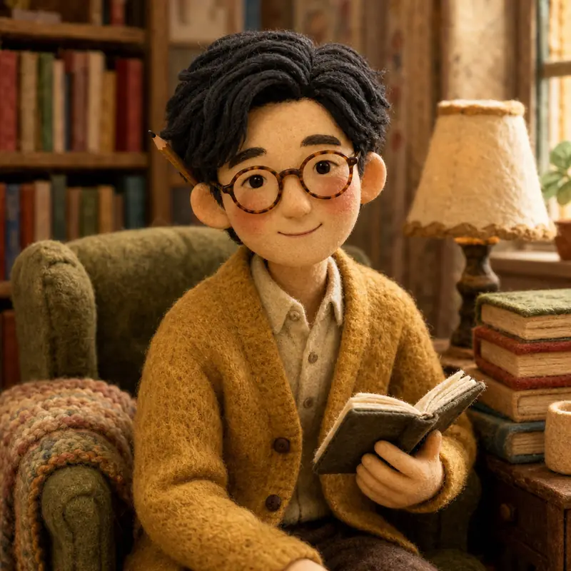 ISFJ personality type — handcrafted claymation portrait