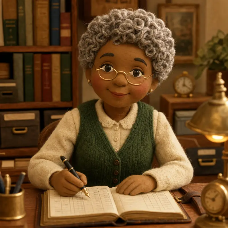 ISTJ personality type — handcrafted claymation portrait