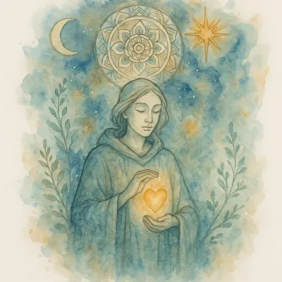 The Healer personality type artwork