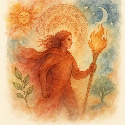 The Champion personality type artwork