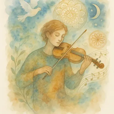 The Composer personality type artwork